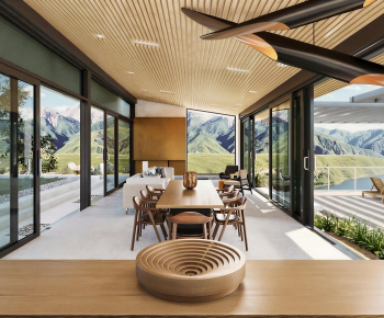 Modern Dining Room-ID:697926044