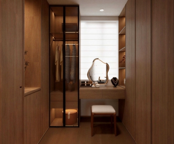Modern Clothes Storage Area-ID:829548882
