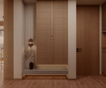 New Chinese Style Hallway-ID:279789049