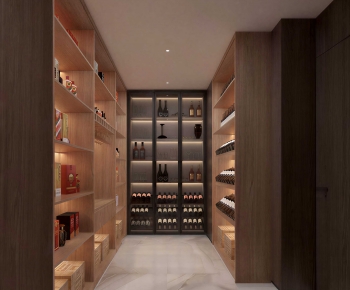 Modern Wine Cellar/Wine Tasting Room-ID:384147881