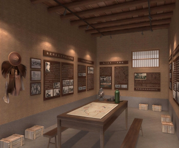 Modern Exhibition Hall-ID:550353051