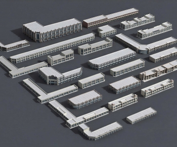 Modern Appearance Of Commercial Building-ID:163753993