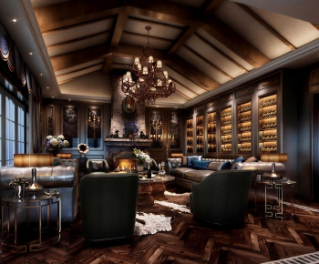 European Style A Living Room-ID:238750028