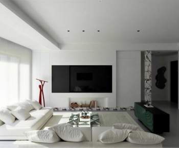 Modern A Living Room-ID:505352975