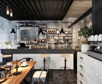 Industrial Style Cafe-ID:251763116