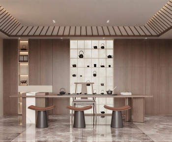 New Chinese Style Tea House-ID:236437081