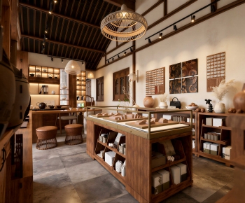 New Chinese Style Exhibition Hall-ID:922832971