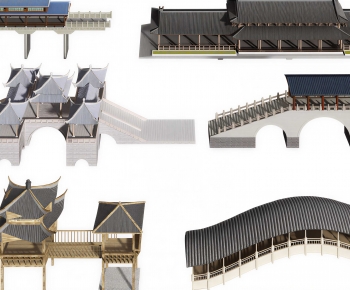 Chinese Style Building Component-ID:448004968