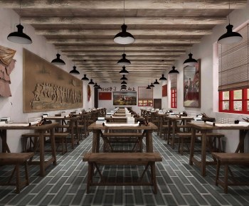 New Chinese Style School Classrooms-ID:656414035