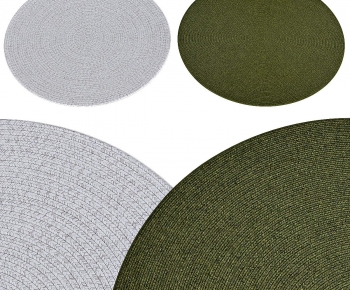 Modern Circular Carpet-ID:834243061