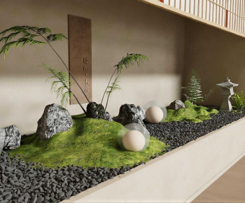 Japanese Style Plant Landscaping-ID:925123937