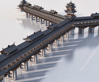 Chinese Style Building Component-ID:257874972