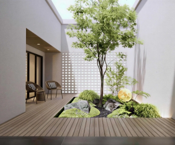 Modern Courtyard/landscape-ID:480326899