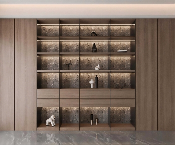Modern Decorative Cabinet-ID:335550072