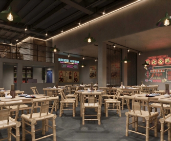 Retro Style Restaurant-ID:848393922