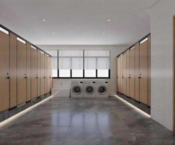 Modern Public Toilet-ID:588516957