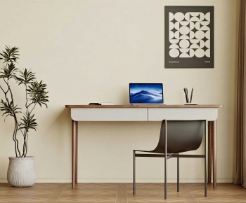 Modern Computer Desk And Chair-ID:269366036