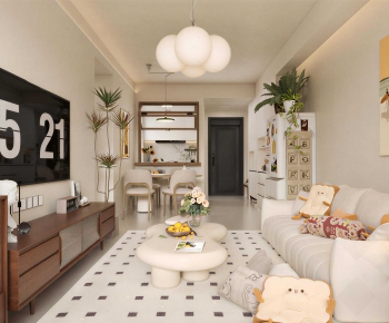 Modern A Living Room-ID:169163946