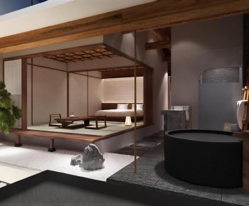 Japanese Style Bedroom-ID:983187917
