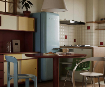 Retro Style Dining Room-ID:574224003