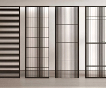 New Chinese Style Metal Screen Partition-ID:391974935