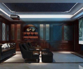 Modern Audiovisual Room-ID:168740785
