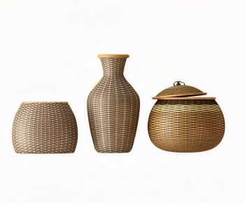 Wabi-sabi Style Storage Basket-ID:237940074