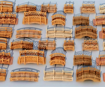 New Chinese Style Bridge-ID:800932886
