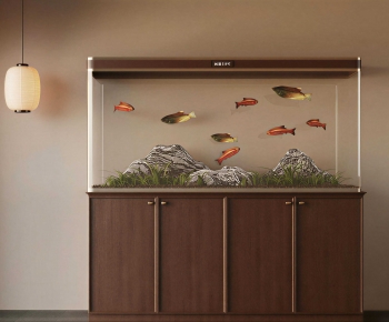 New Chinese Style Fish Tank-ID:272320037