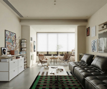 Modern A Living Room-ID:105779274