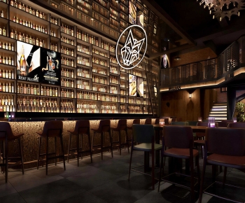 Industrial Style Bar-ID:940644036