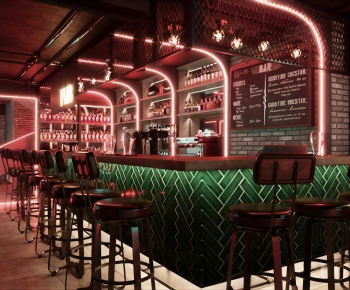 Industrial Style Bar-ID:190125943