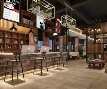 Industrial Style Cafe-ID:154330024