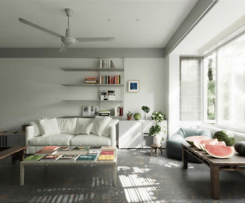 Modern A Living Room-ID:402673968