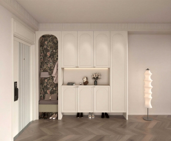 French Style Shoe Cabinet-ID:535543921