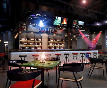 Industrial Style Counter Bar-ID:976612092