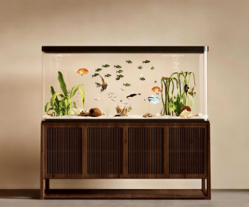 New Chinese Style Fish Tank-ID:416156059