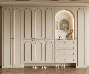 French Style Shoe Cabinet-ID:540898088
