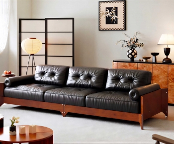 Modern Three-seat Sofa-ID:608330978