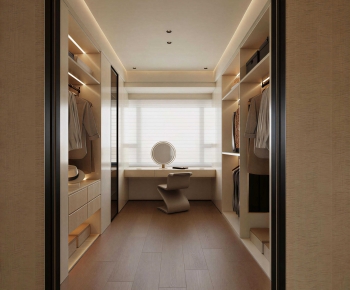Modern Clothes Storage Area-ID:943479579
