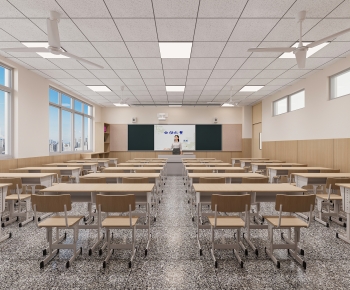 Modern School Classrooms-ID:984764107