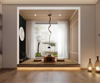 New Chinese Style Tea House-ID:384810076
