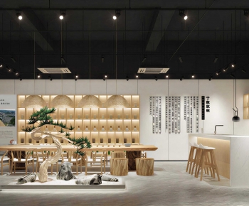 New Chinese Style Tea House-ID:988249838