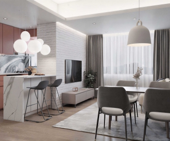 Modern A Living Room-ID:507188089