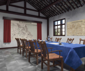 Chinese Style Meeting Room-ID:669298896