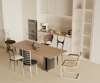 Modern Dining Table And Chairs-ID:206785926