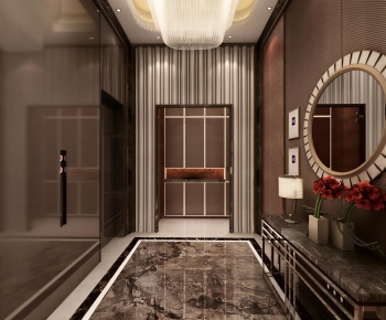 Modern Office Elevator Hall-ID:871383912