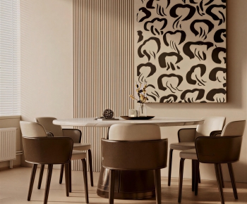 Modern Dining Table And Chairs-ID:294799827