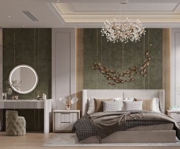 American Style Bedroom-ID:128911028