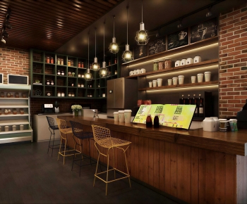Industrial Style Cafe-ID:600806957